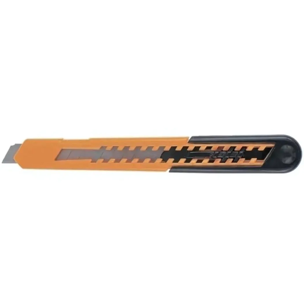 Нож пластиковый выдвижное лезвие 9мм усиленный корпус Sparta