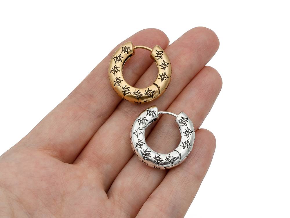 Серьги-Кольца Dior, 24мм