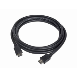Кабель HDMI Cablexpert 19M/19M, v2.0, медь, позол.контакты, экран, 20м, черный, пакет [CC-HDMI4-20M]
