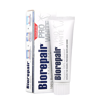 Зубная паста Biorepair Pro White сохранение белизны эмали, 75 мл