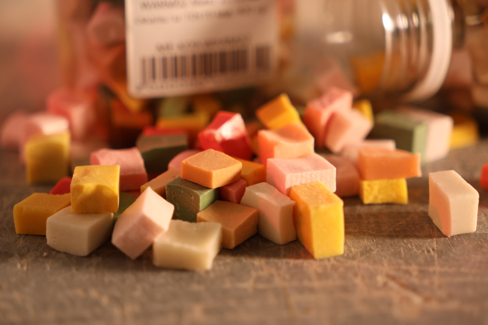 WARM02 Микс колотой смальты 10х10 мм, 400 гр