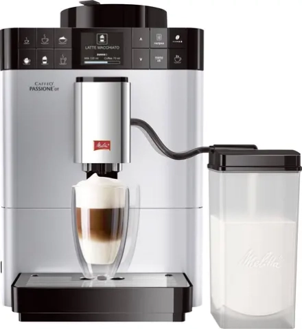 Кофемашина Melitta Caffeo F531-101 1450Вт серебристый