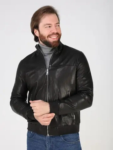 Кожаная куртка демисезонная