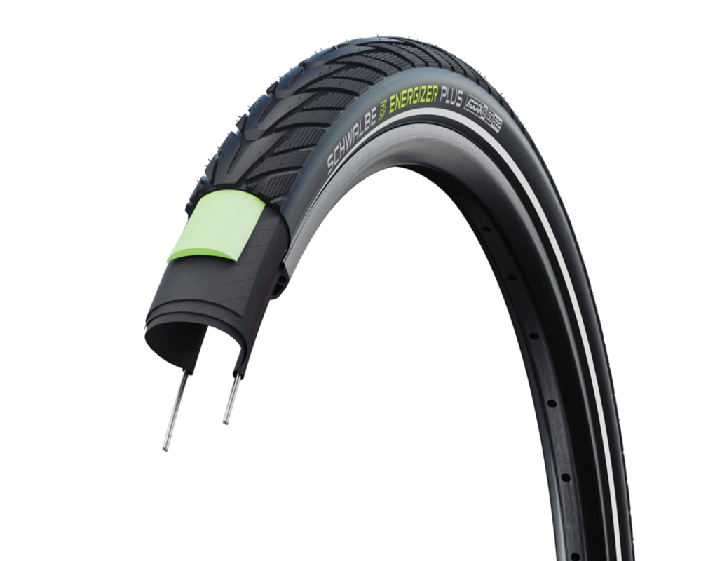 Покрышка 28x1.50 700x38C (40-622) 05-11159248 ENERGIZER PLUS TOUR Perf, GreenGuard АНТИПРОК, TwinSkin, B/B+RT(светоотр) HS485 ENC 67EPI 28B SCHWALBE