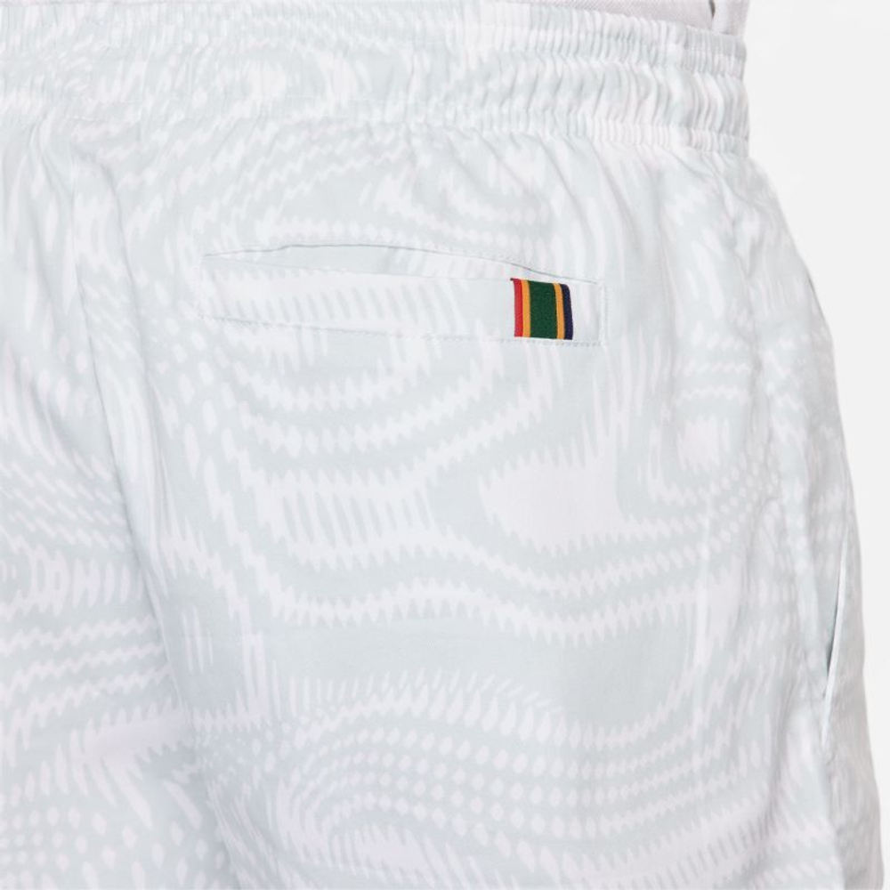 Мужские теннисные шорты Nike Court Heritage 6" Dri-Fit Tennis Shorts - белый
