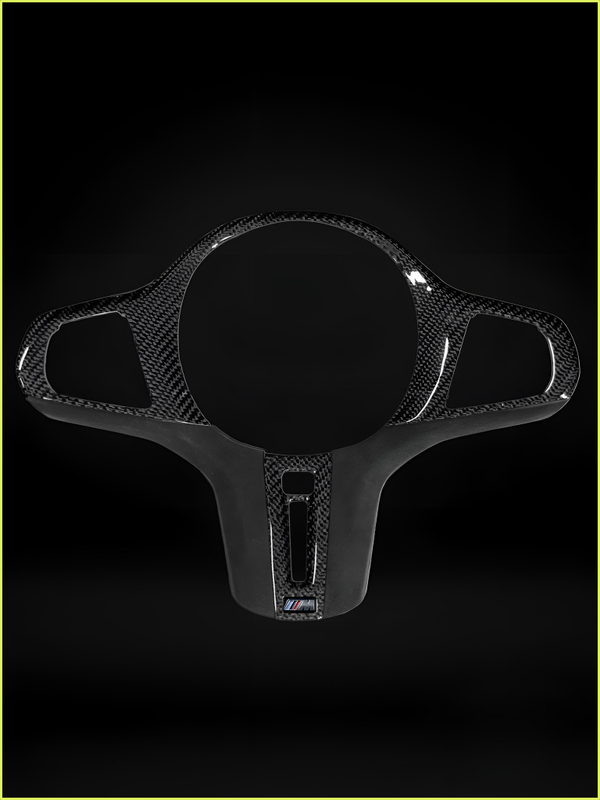 Carbon+Alcantara Steering Wheel Cover