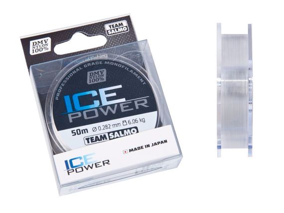 Леска монофильная Team Salmo ICE POWER 50 м, 0,28 мм