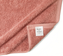 Полотенце 70x140 Blanc des Vosges Uni Hibiscus hibiscus розовое