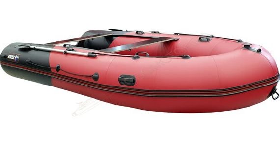 Надувная лодка Хантер 420 ПРО надувное дно