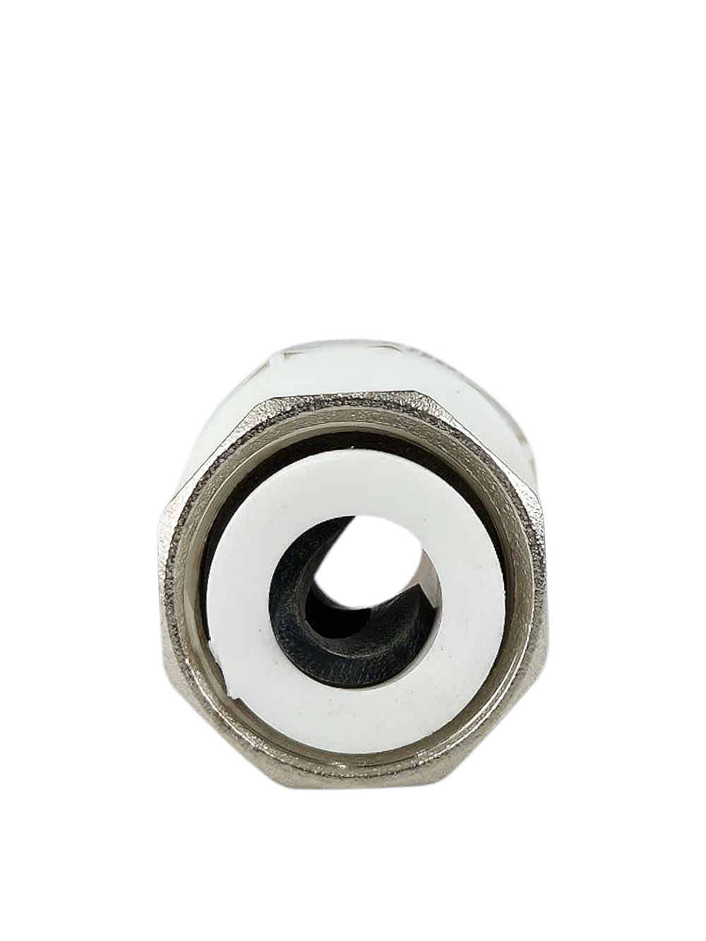 Муфта с накидной гайкой PPR 20х1/2, пластик штуцер, белый, RTP (300/50)