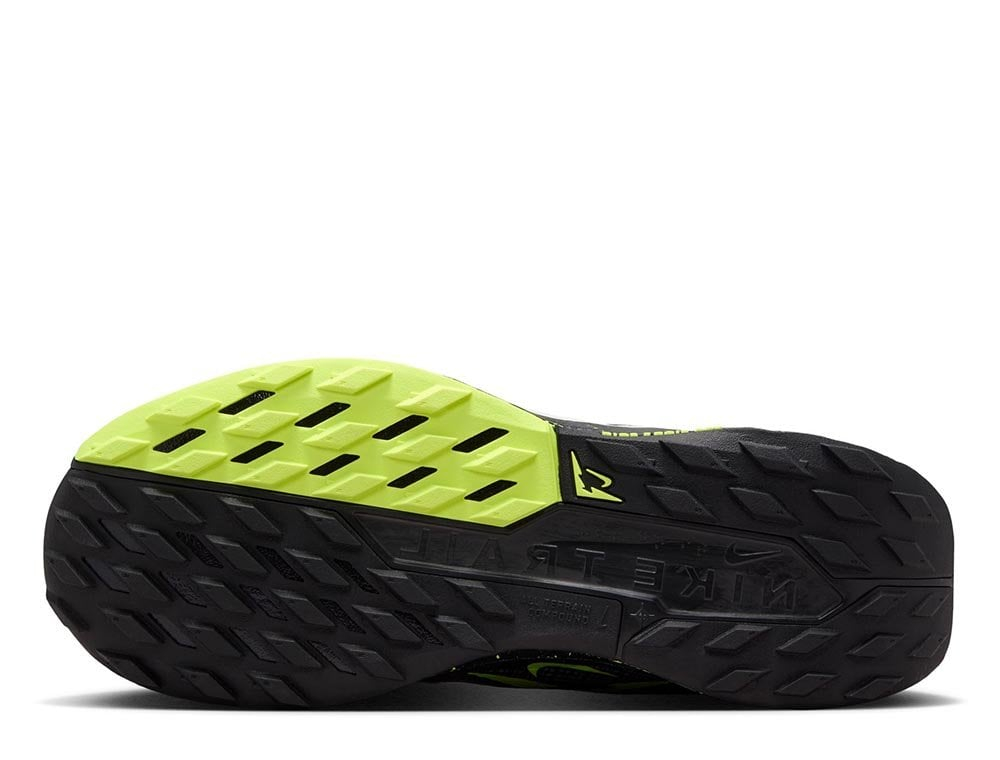 Кроссовки для бега женские Nike ReactX Pegasus Trail 5 W Чёрно-Лайм