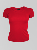 Футболка YIXUAN 7137 базовая однотонная по фигуре