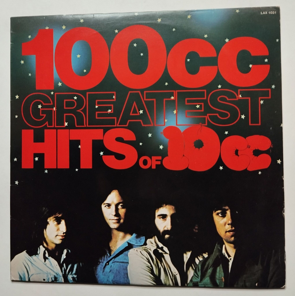 Винтажная виниловая пластинка LP 100cc Greatest Hits Of 10cc (Japan 1975) (No Obi)