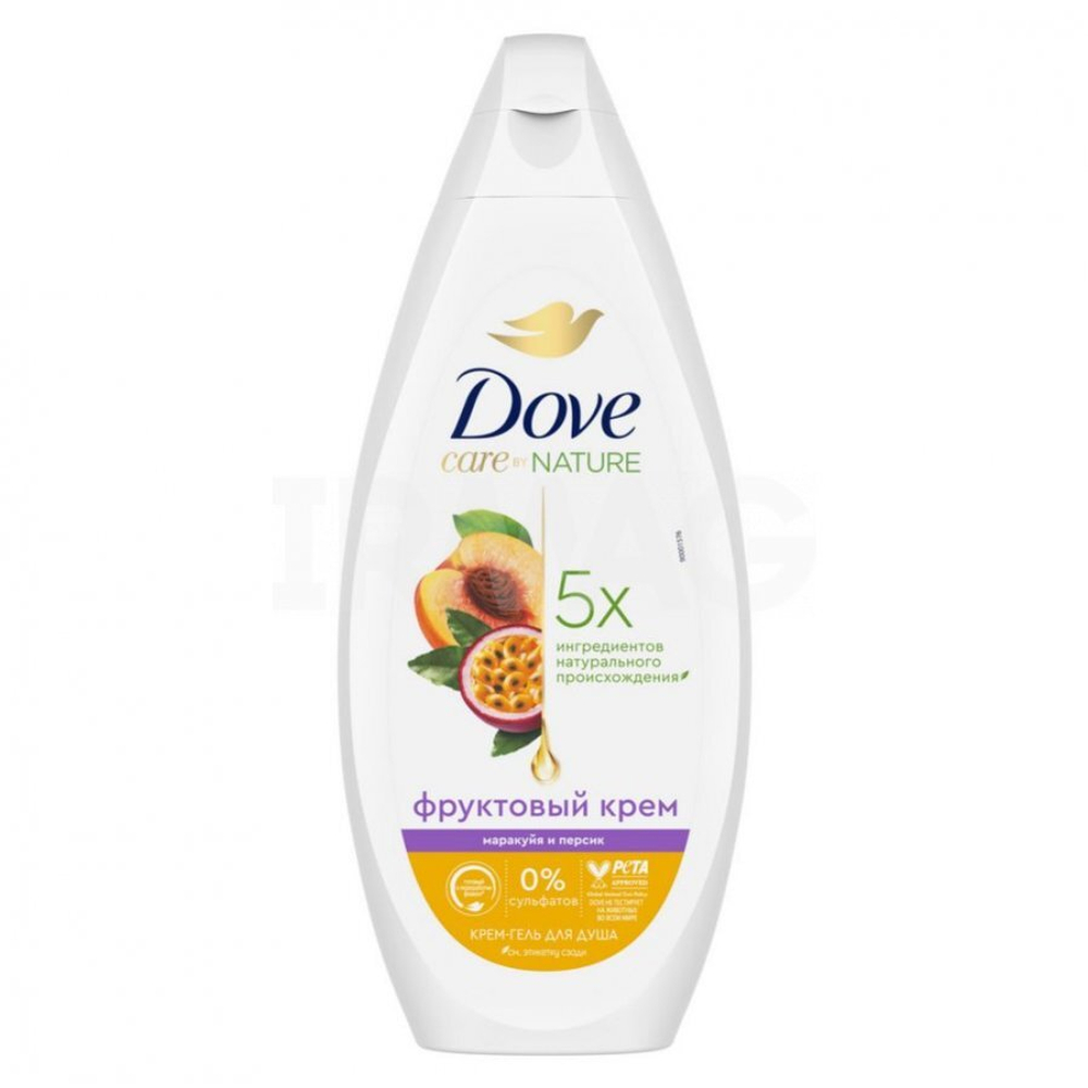 Dove Маракуйя-персик Гель-Крем для душа 250 мл