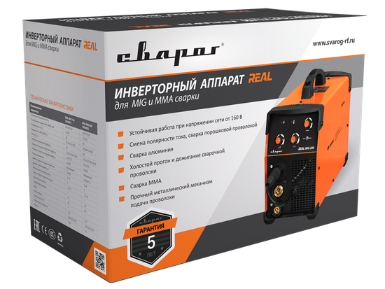 Сварочный полуавтомат "СВАРОГ" REAL MIG 200 N24002N 95727