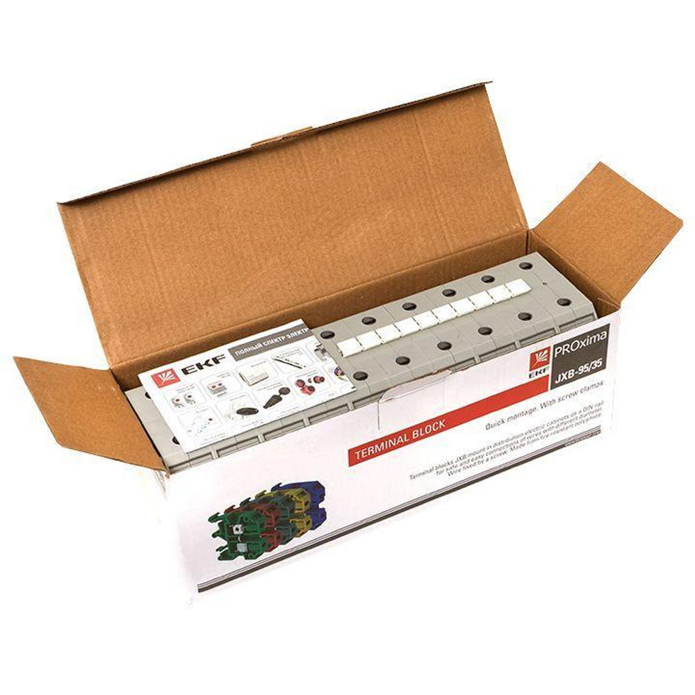 Колодка клеммная JXB-95/35 сер. EKF plc-jxb-95/35gy