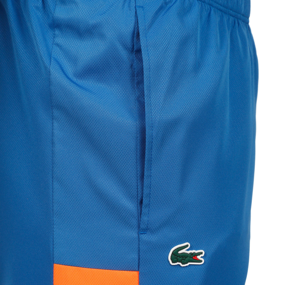 Мужские теннисные Костюмы Lacoste Tracksuit Men - Blue, Orange