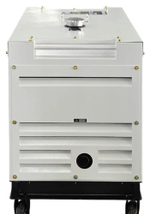 Электростанция дизельная с воздушным охлаждением HYUNDAI DHY 10000SE-T в кожухе