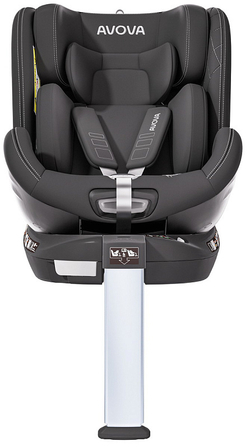 Автокресло Avova Swan Fix i-Size 0-1-2 (40-125 см, 0-25 кг) Pearl Black, черный