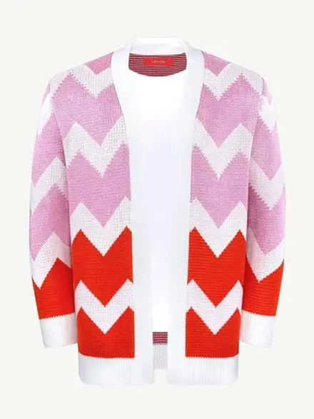 Кардиган с планкой