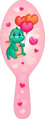 Расческа массажная «Малыш Дино», 7*22,5