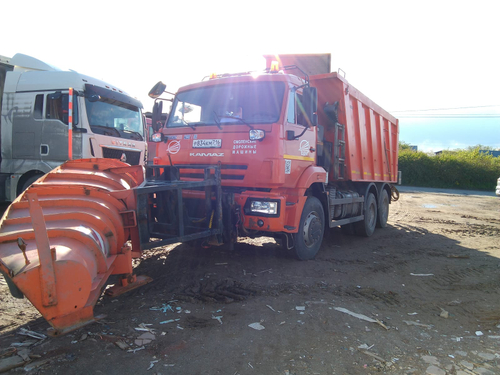 СмолМаш СДК* на шасси КамАЗ 6520 6x4 КДМ СДК-6520( Дизель, 8,9л. 390лс)