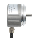 Инкрементальный программируемый энкодер INNOCONT D=58мм, выступающий вал 8мм, сервофланец, 5…30VDC, выход TTL/HT, IP 65