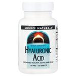 Source Naturals, гиалуроновая кислота, 30 таблеток