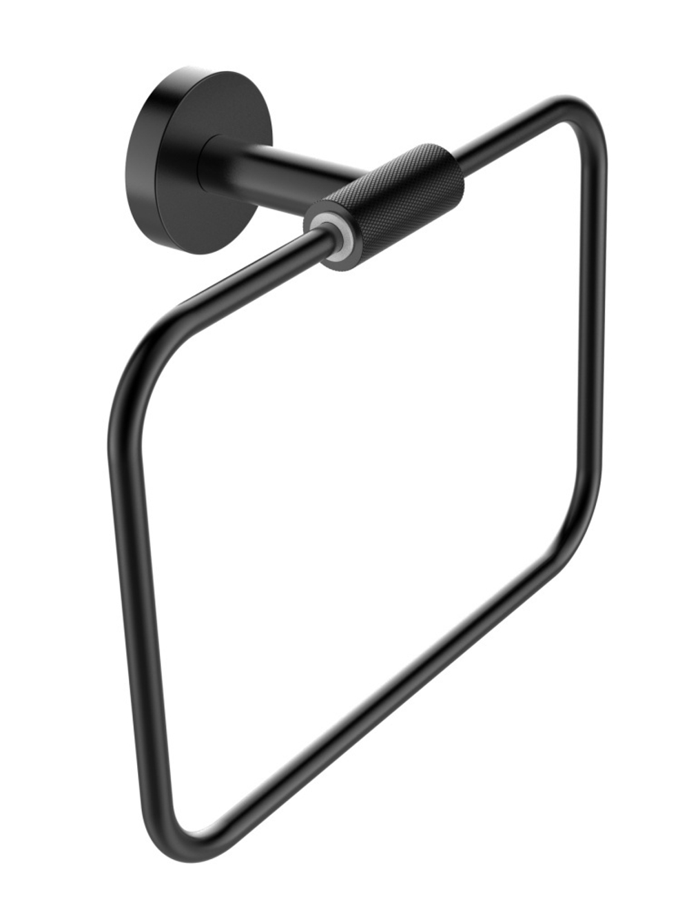 5511-C Полотенцедержатель кольцевой (ЧЕРНЫЙ) ViEiR  (20/1шт)