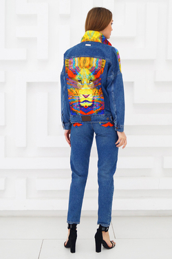 LIGVIANNI Джинсы Animal PRINT Jeans