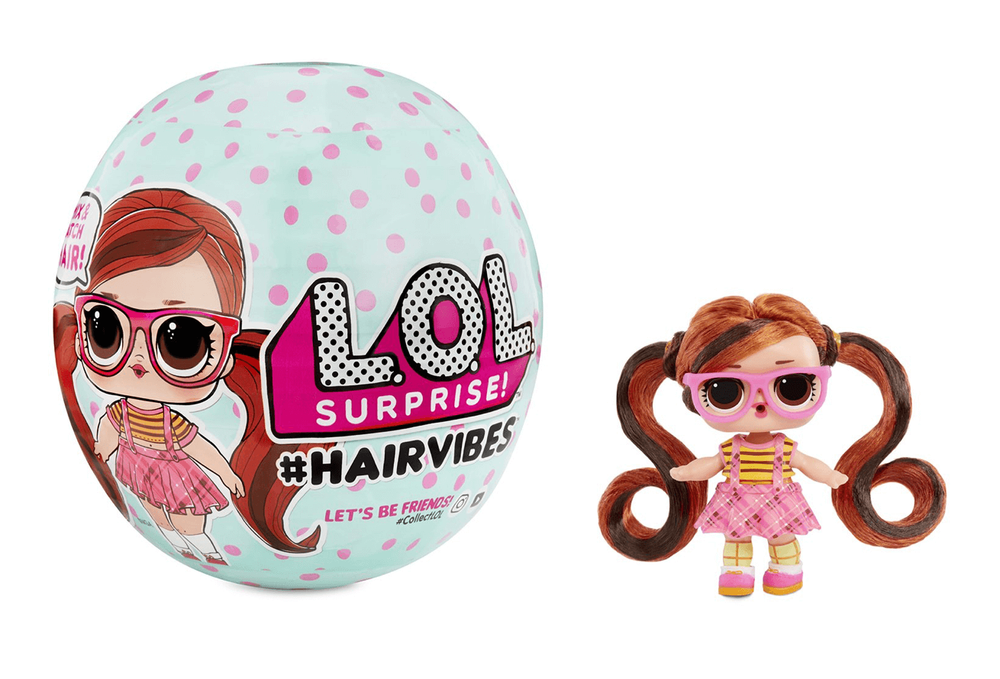 Кукла-сюрприз L.O.L. Surprise HAIRVIBES с прядями для причёсок,564744