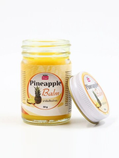 [BANNA] Ароматический травяной бальзам для тела АНАНАС, 50гр