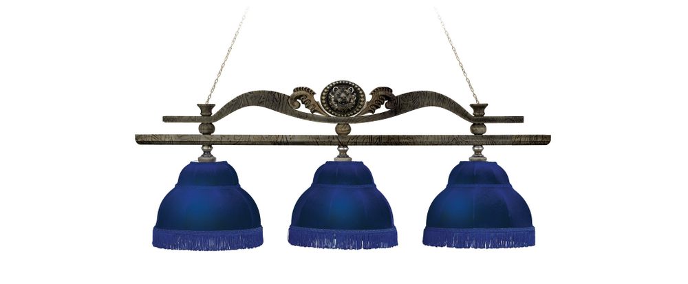 Лампа "Лео II" 3 плафона - клен