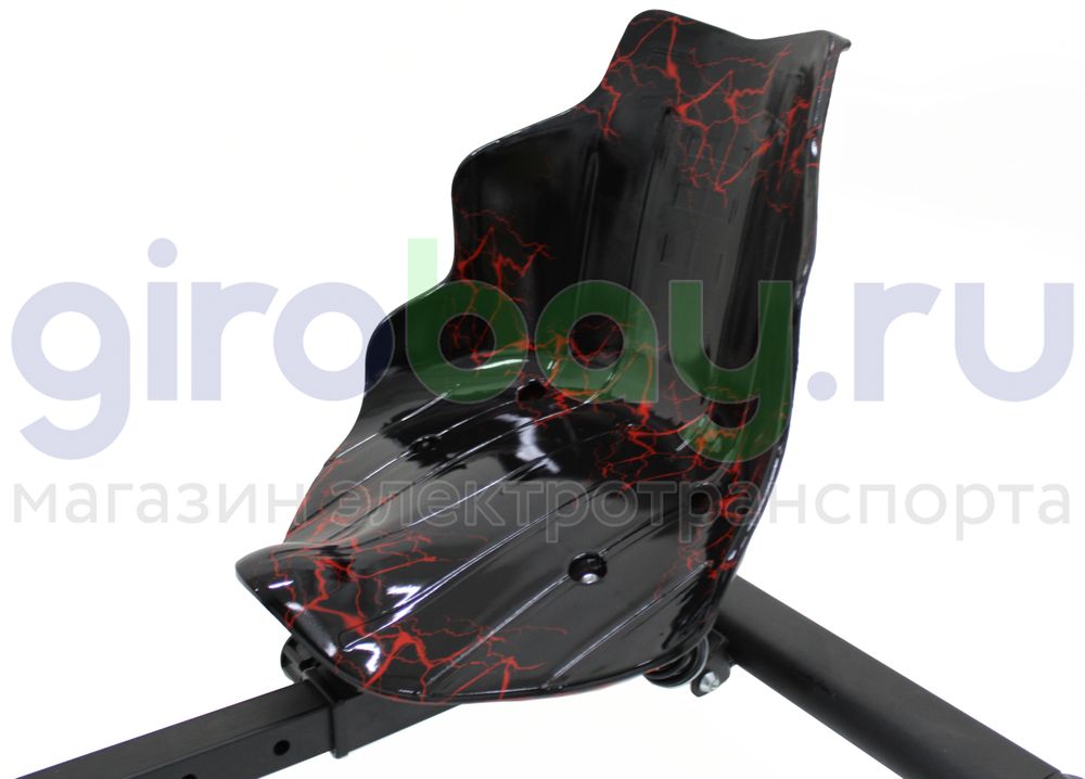 Электро Дрифт-карт IKINGI Drift Cart P2 250W (36V/4.4Ah) - Красная молния фото №14