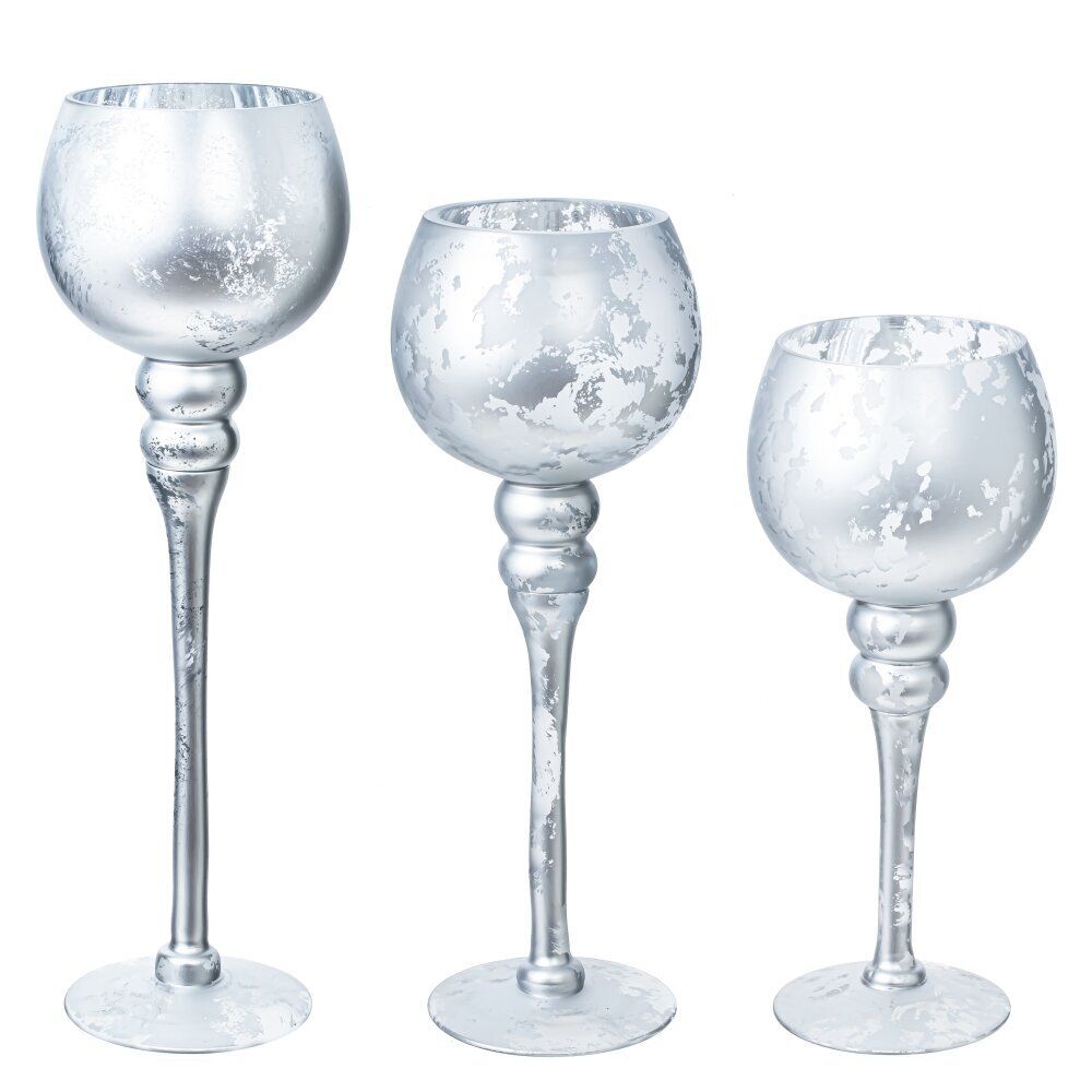 GAEM Набор из 3-х подсвечников, L35 W13 H40 см