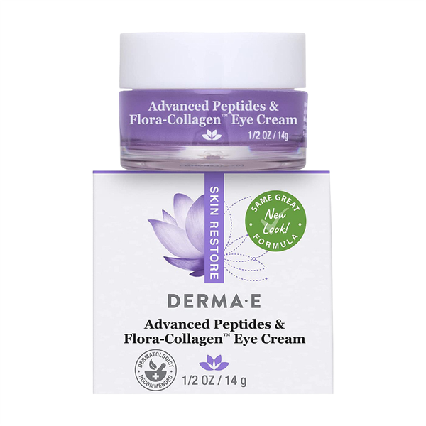 Advanced Peptides & Flora-Collagen™ Eye Cream Крем Для Век с Пептидами и Коллагеном 14гр (DERMA E)