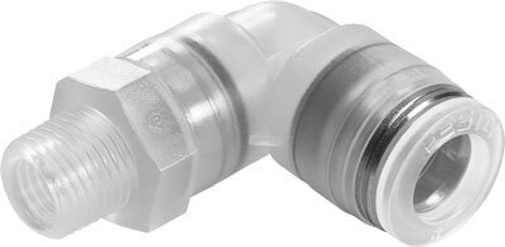 NPQP-L-R18-Q8-FD-P10 Угловой штуцер с цанговым зажимом и резьбой