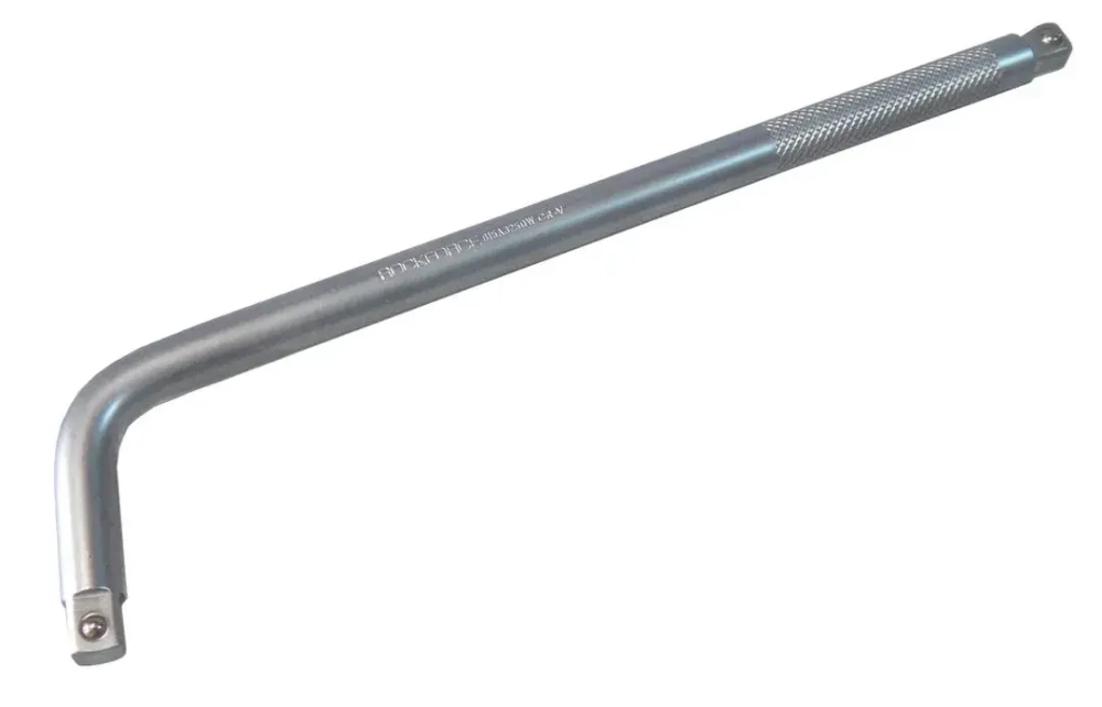 Вороток Г-образный с накаткой 250мм, 3/8'' RockForce##Rock FORCE RF-815A3250W