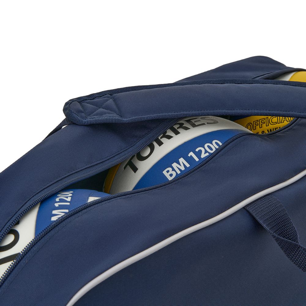 Сумка на 6 вол. мячей TORRES S-5371-063, полиэстер, темно-синий