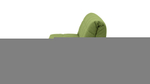 Диван Виа Лайт Strong Plus 08 120*105*88 см, Зеленый  Аккордеон Фиеста