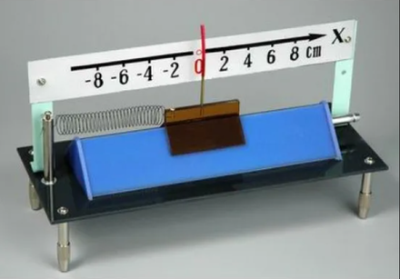 Прибор для демонстрации колебаний на пружине
