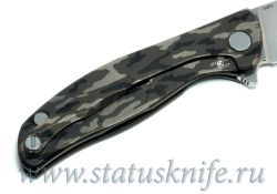 Нож Широгоров Flipper 95 Камуфляж S90V насечки подшипникифотография - 7