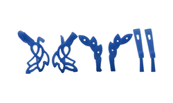 Восковка серьги (Ø 1.50 мм - 6 шт., 6 деталей)