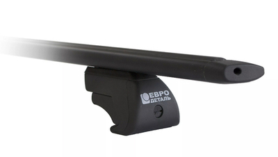 Багажник на интегрированные рейлинги, 135 см, крыло (черный)