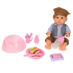 Пупс функциональный с аксесс., короб. R322001A3