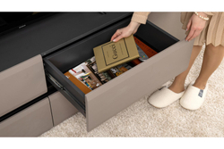 Сидней Тумба под ТВ 13.63 Антрацит 0164, Антрацит 0164, Веллюто Капучино