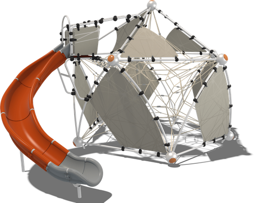 Гибкие элементы для лазания Центавр (паттерн Vector)