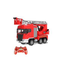 Радиоуправляемая пожарная машина Double Eagle 1/20, 2.4G, поливает водой RTR