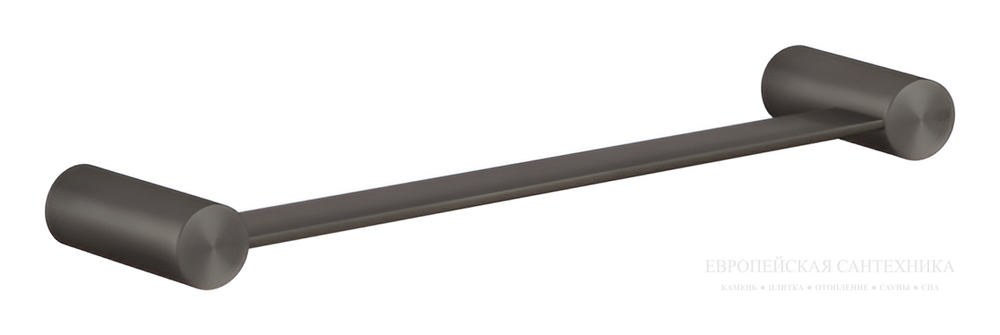 Полотенцедержатель Gessi 316, настенный, L300 мм, цвет Black Metal Brushed PVD