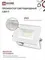Прожектор светодиодный СДО-7 20Вт 230В 6500К IP65 белый IN HOME